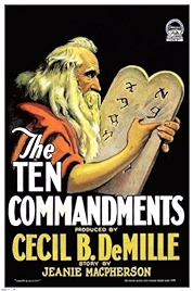 Photo of The Ten Commandments