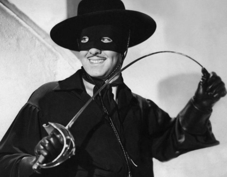 Tyrone Power as Zorro