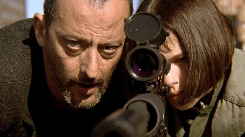 Jean Reno and Natalie Portman in Léon