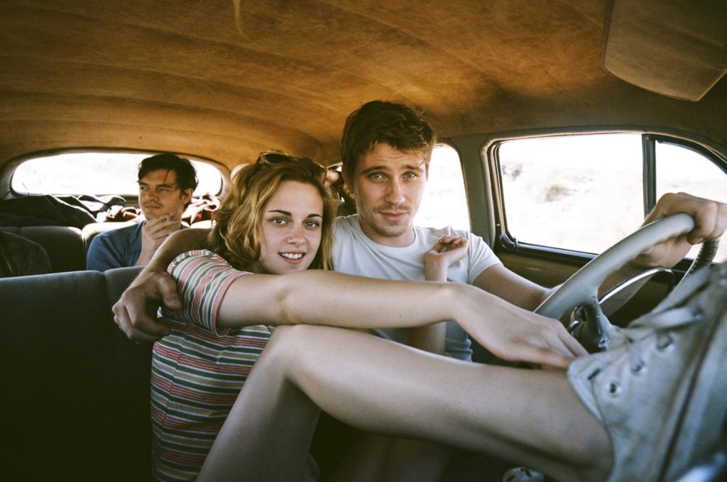 Sam Riley, Kristen Stewart and Garrett Hedlund in On the Road