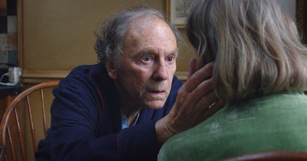 Jean-Louis Trintignant and Emmanuelle Riva