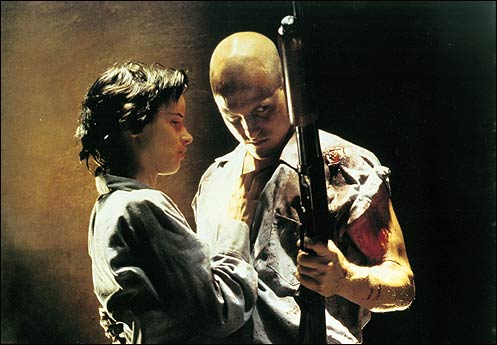 Juliette Lewis and Woody Harrelson in Natural Born Killers