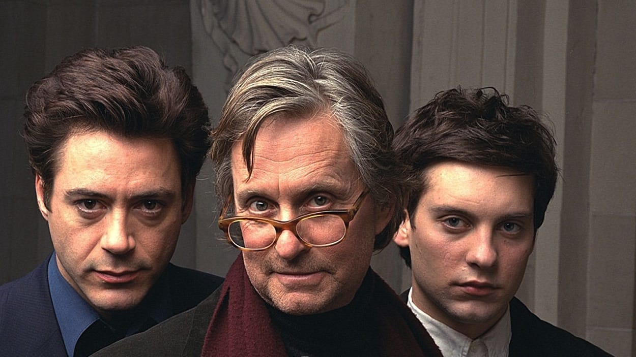 Robert Downey Jr, Michael Douglas and Tobey Maguire