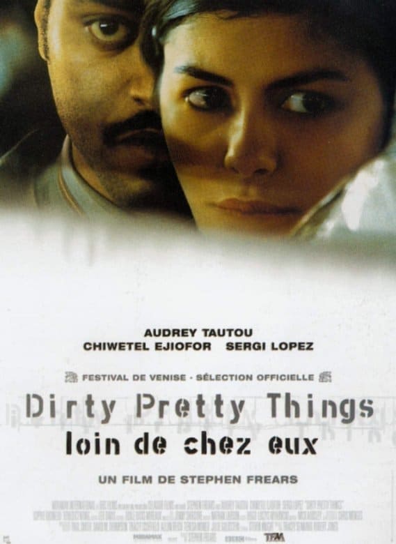 French cinema poster for Dirty Pretty Things