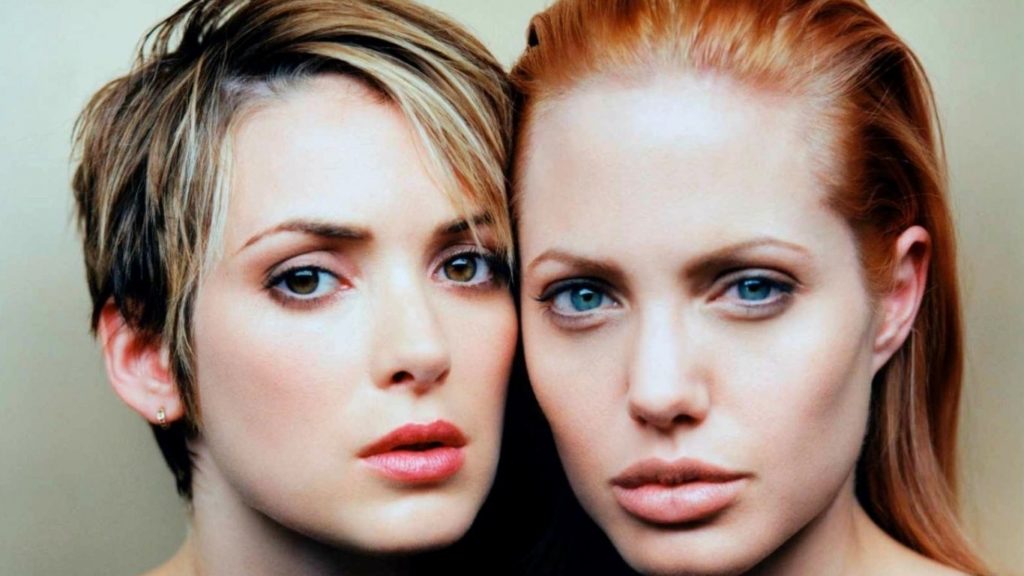 Winona Ryder and Angelina Jolie in Girl, Interrupted