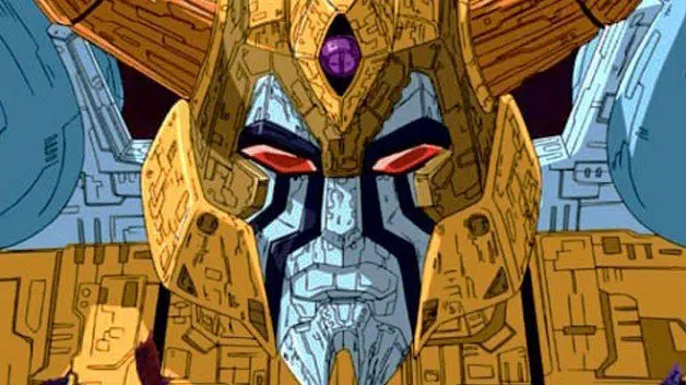 Unicron – as voiced by Orson Welles – in The Transformers: The Movie