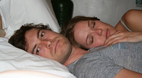 Mark Duplass and Kathryn Aselton in The Puffy Chair