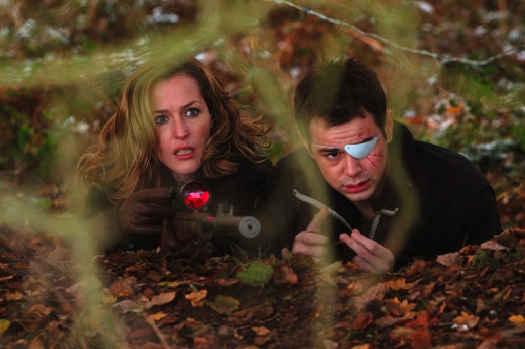 Gillian Anderson and Danny Dyer in Straightheads