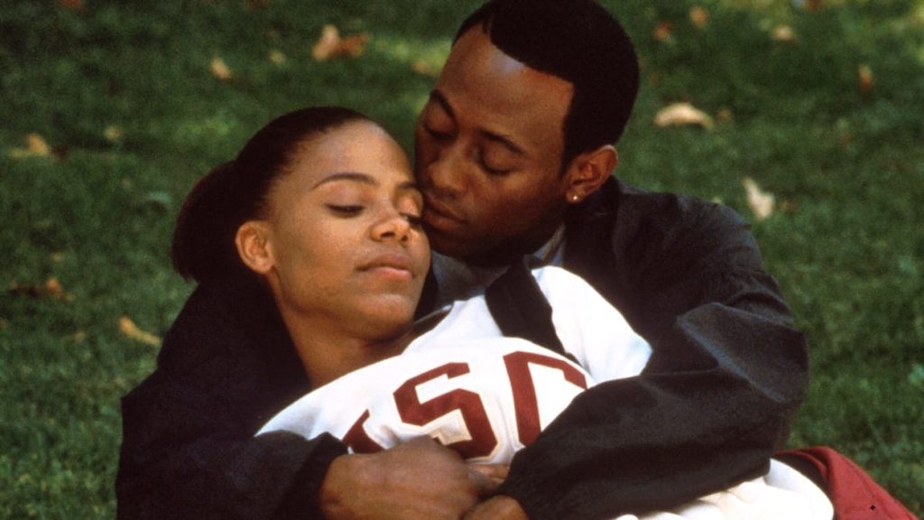 Sanaa Lathan and Omar Epps