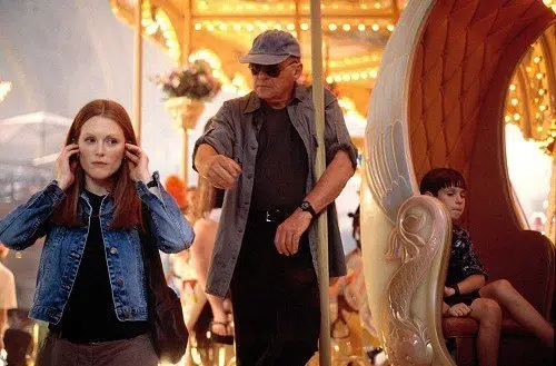 Julianne Moore and Anthony Hopkins in Hannibal