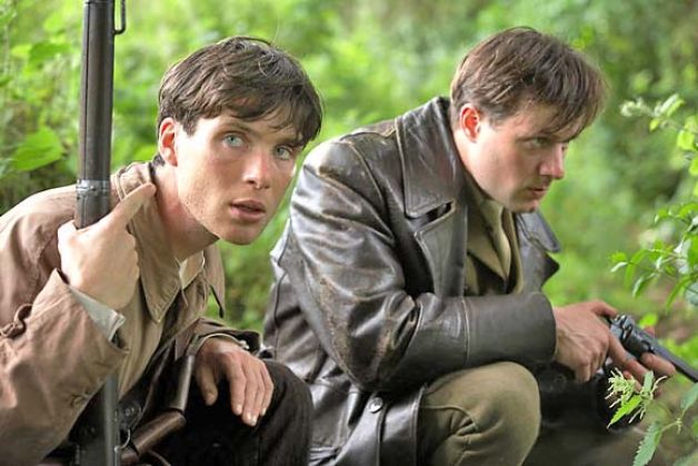 Cillian Murphy and Pádraic Delaney in The Wind That Shakes the Barley