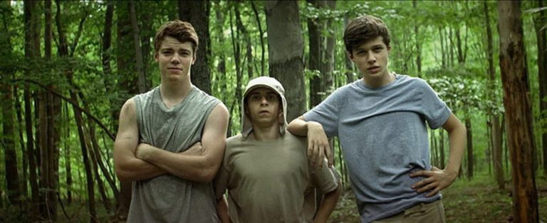 Gabriel Basso, Moises Arias and Nick Robinson in The Kings of Summer