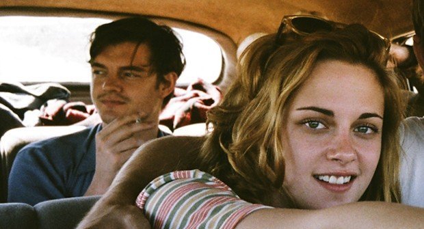 Sam Riley and Kristen Stewart in On the Road