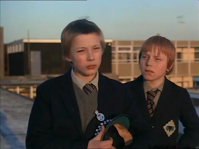 Peter Clark and Richard Thomas in Bloody Kids