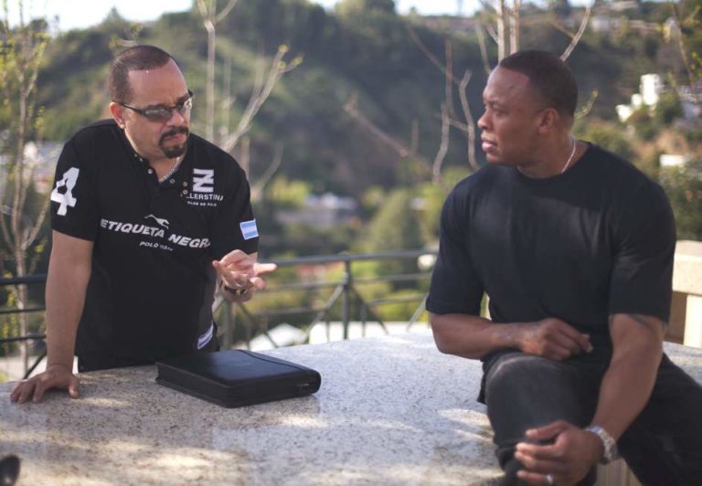Ice-T talks to Dr Dre in Something from Nothing: The Art of Rap