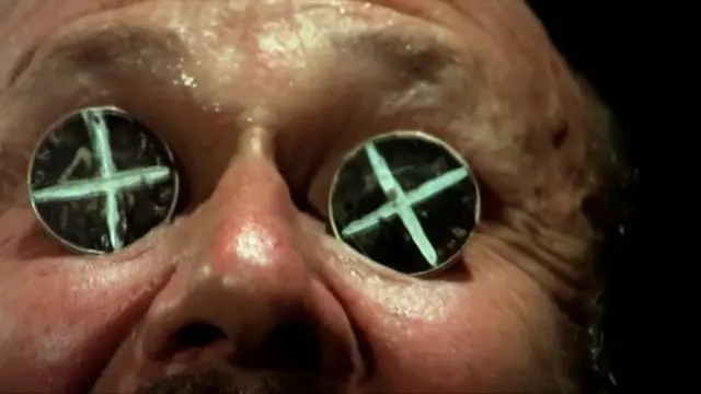Donald Pleasence does the scary in Wake in Fright