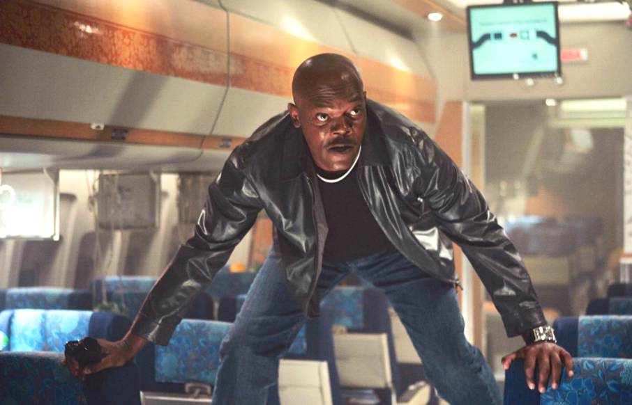 Samuel L Jackson in Snakes on a Plane
