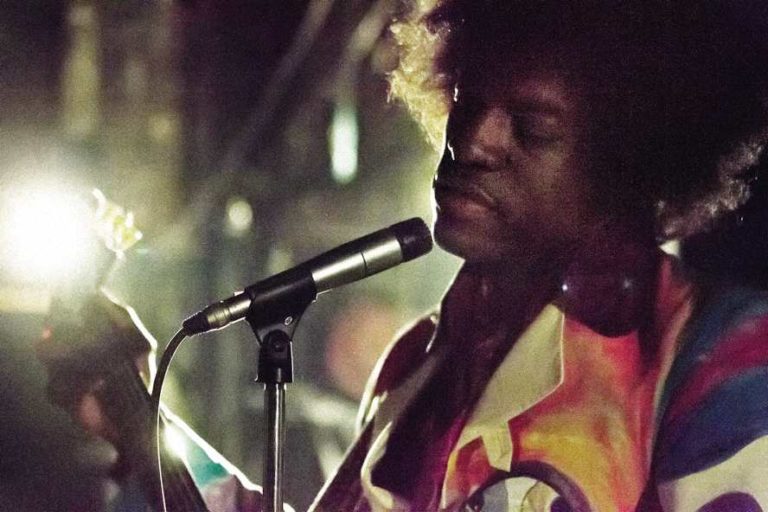 André Benjamin as Jimi Hendrix in All Is by My Side