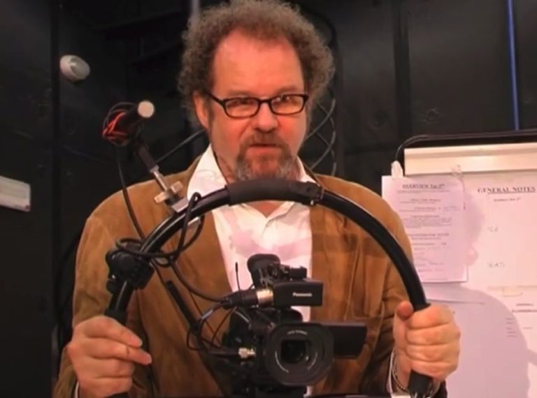 Mike Figgis and the "steering wheel" camera he drove for Co/Ma