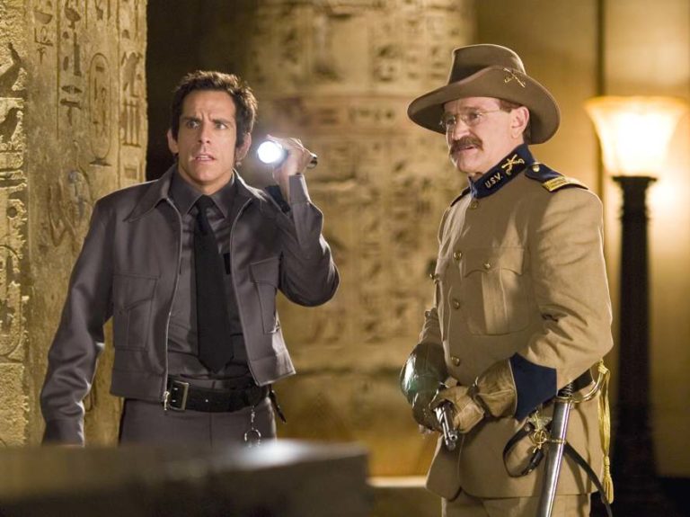 Ben Stiller and Robin Williams in Night at the Museum