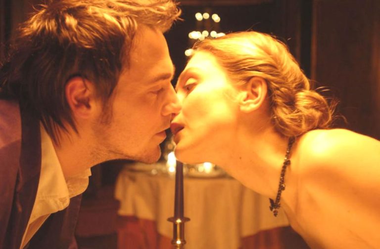 Jamie Sives and Julie Gayet in A Woman in Winter