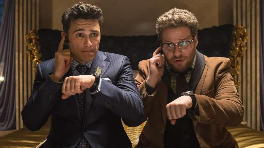 James Franco and Seth Rogen in The Interview