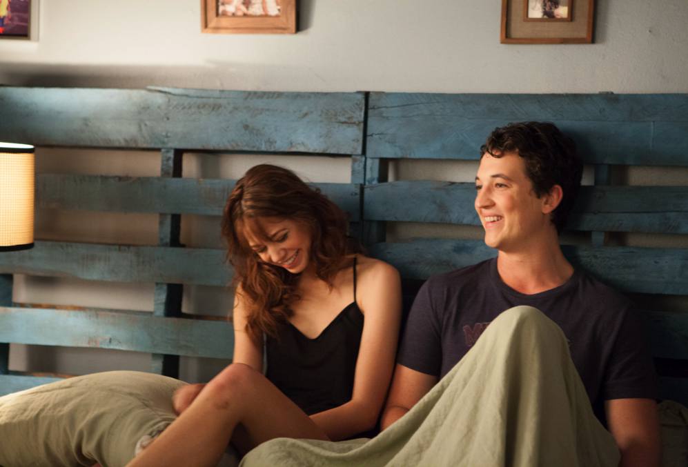 Analeigh Tipton and Miles Teller in Two Night Stand