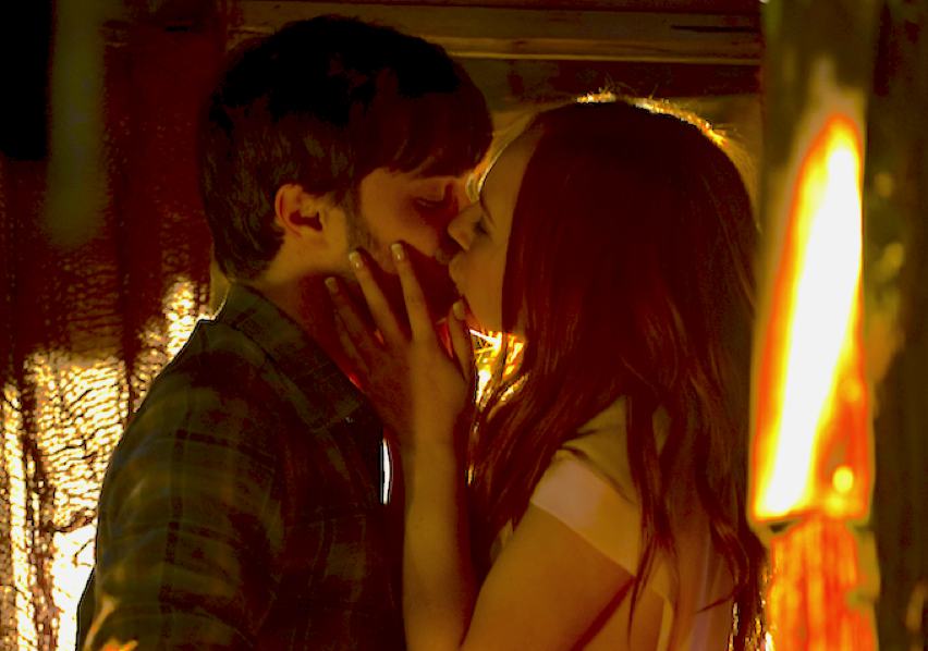 Daniel Radcliffe and Juno Temple in Horns