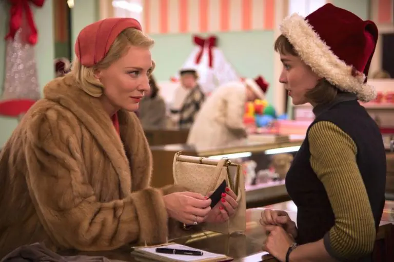 Cate Blanchett and Rooney Mara in Carol