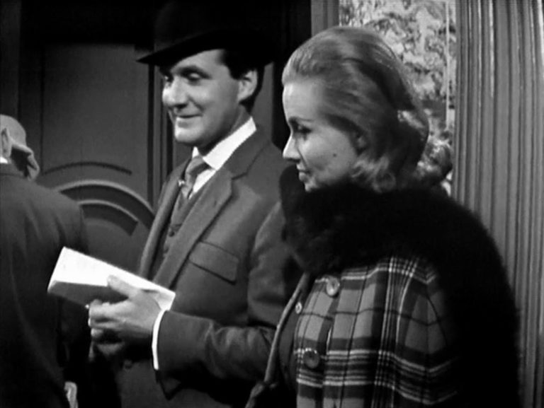 John Steed and Cathy Gale