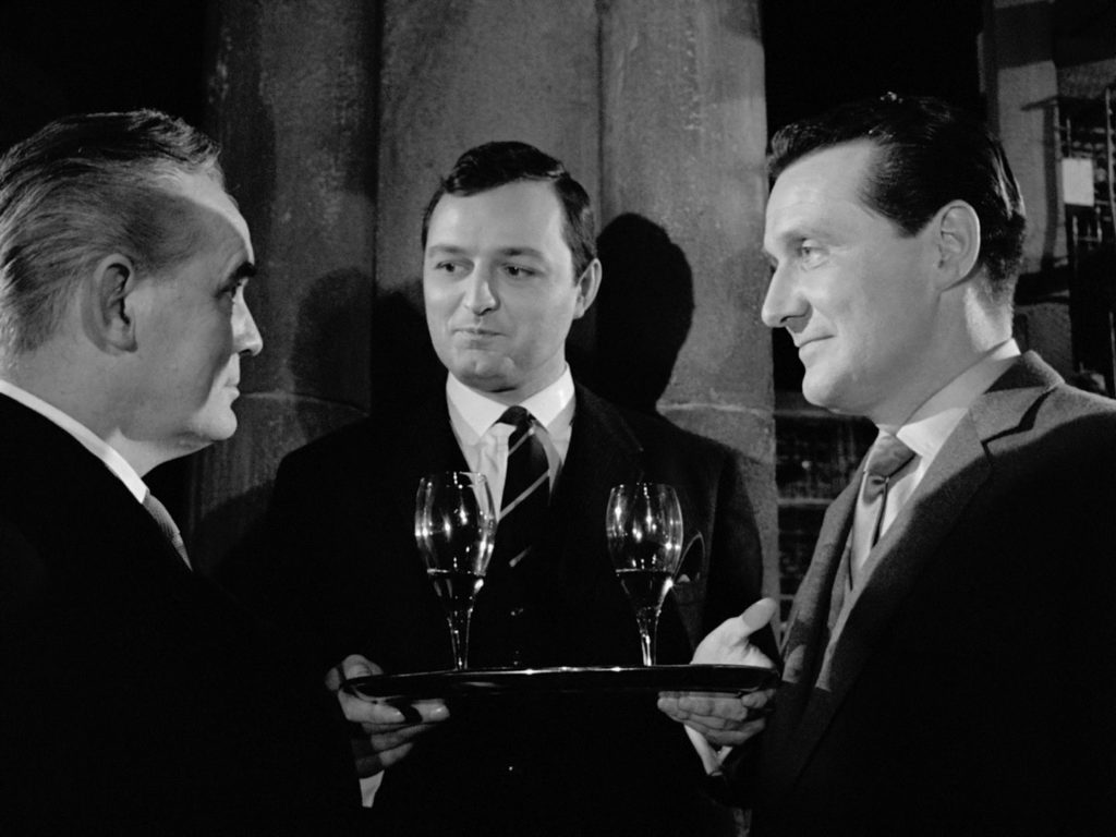 Clifford Evans, Peter Bowles, Patrick Macnee