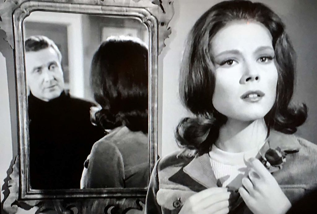 Patrick Macnee and Diana Rigg