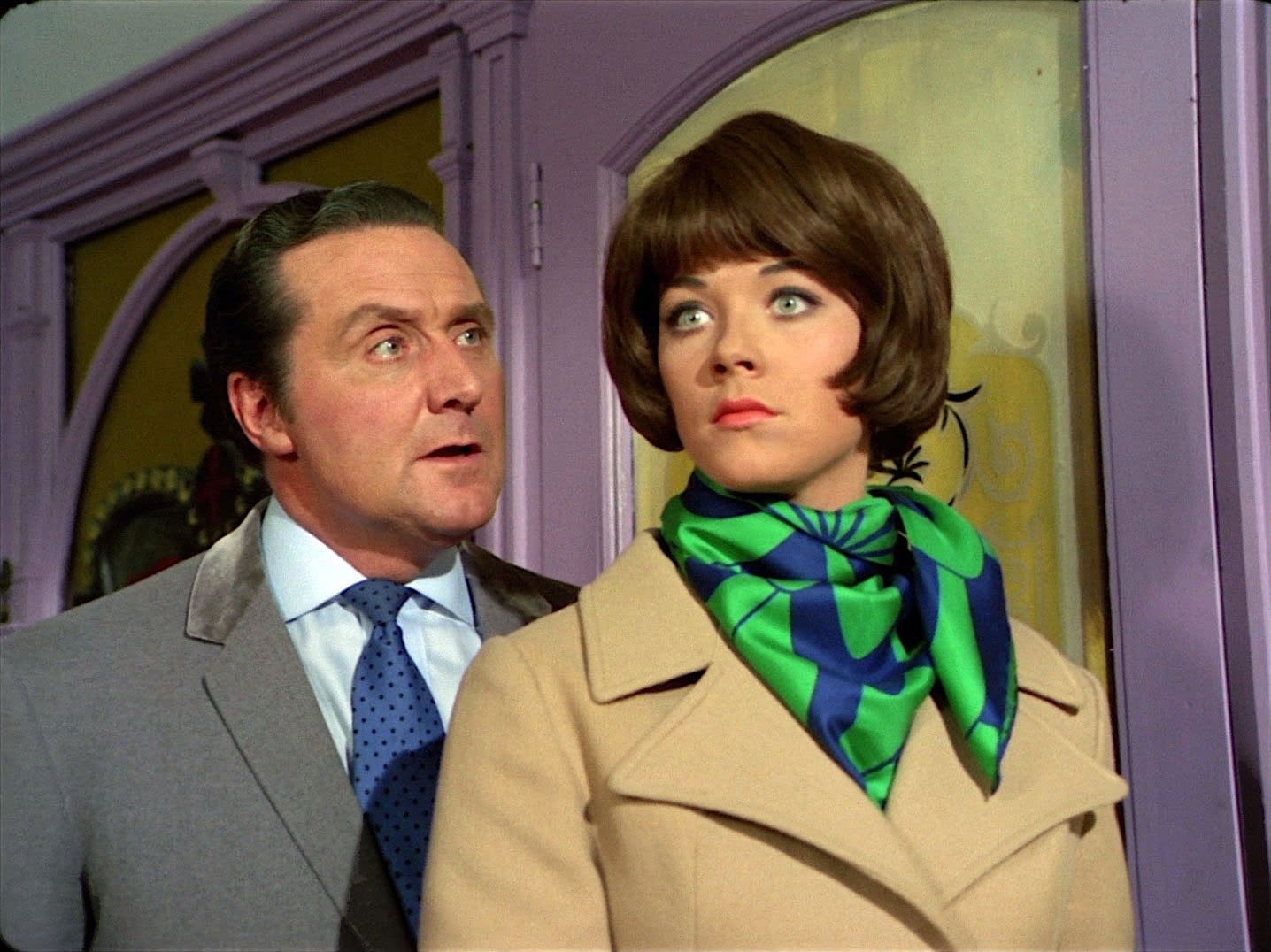 Patrick Macnee and Lind Thorson