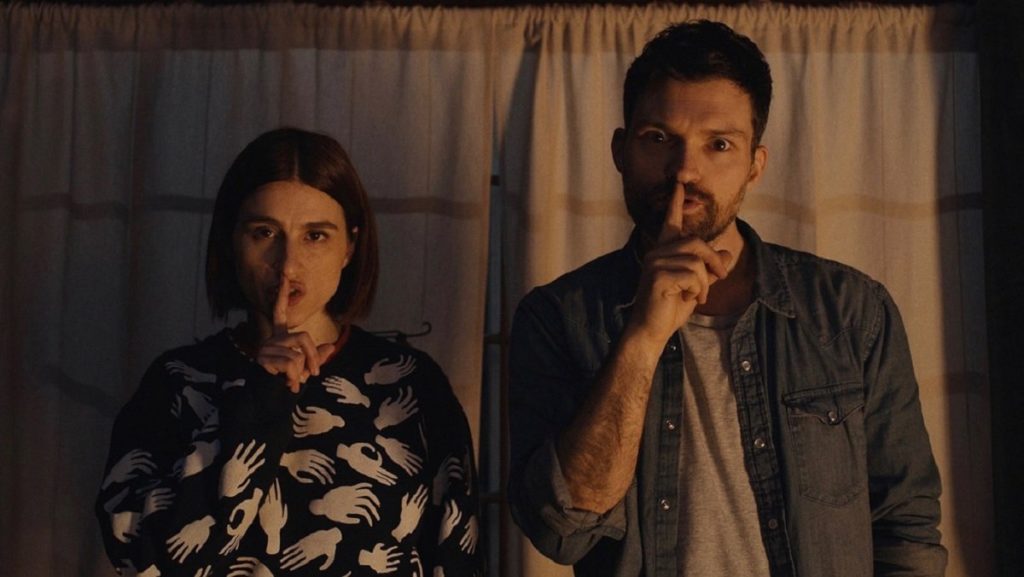 Aya Cash and Josh Ruben