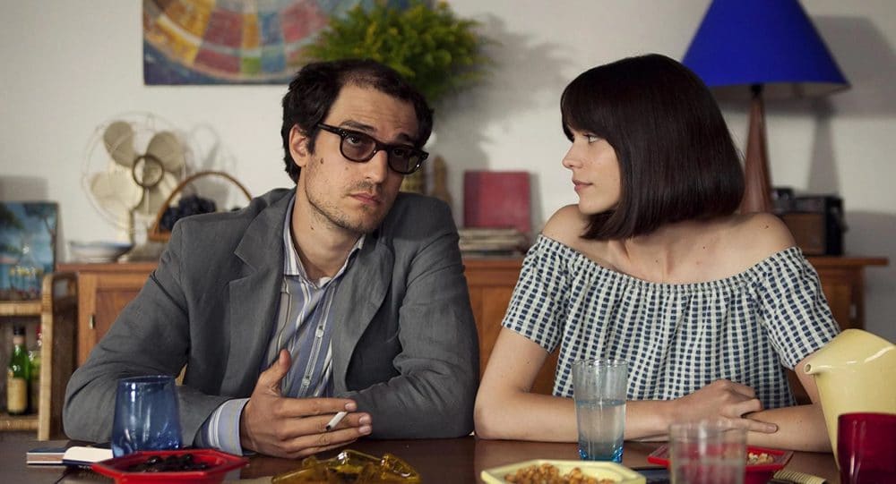 Louis Garrel and Stacy Martin