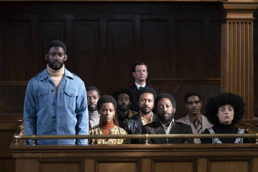 The Mangrove Nine in the dock