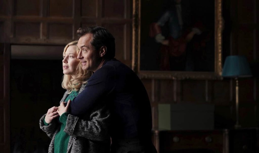 Allison and Rory in the Elizabethan manor