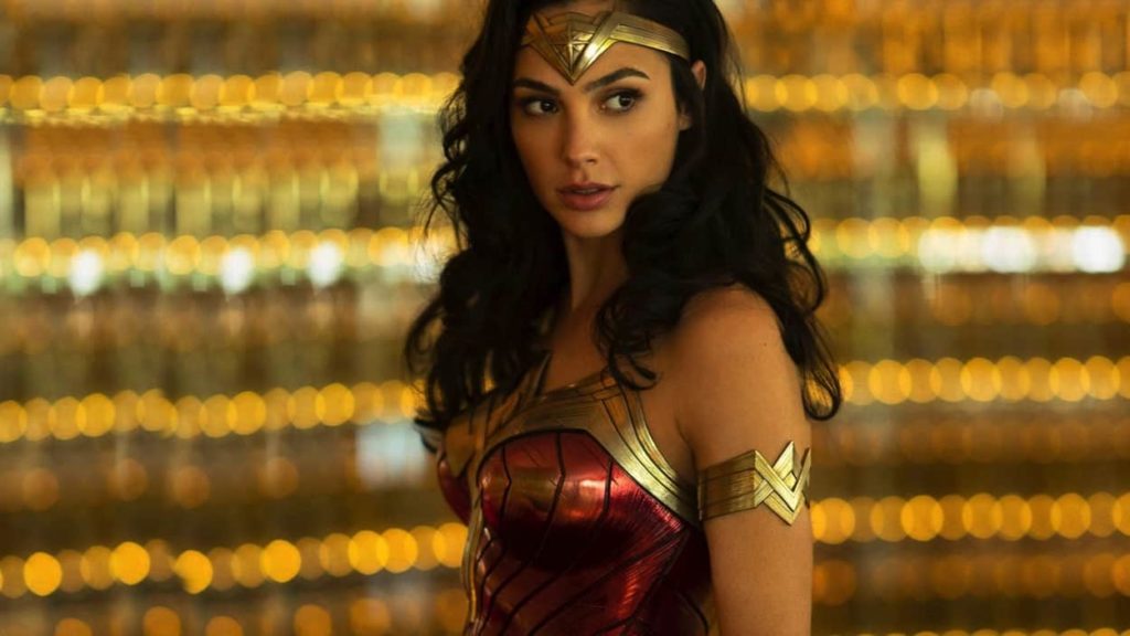 Gal Gadot in Wonder Woman gear