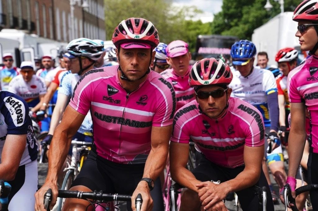 Dominique (left) with star rider Lupo