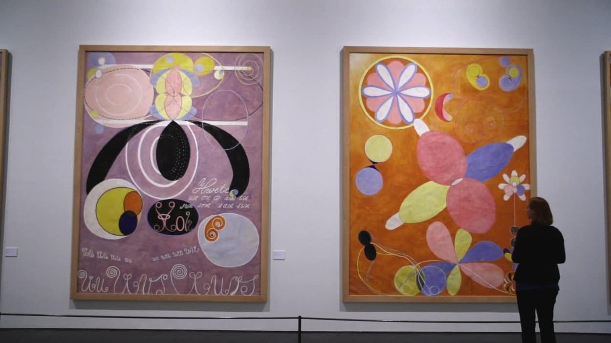 Two large Klint canvases