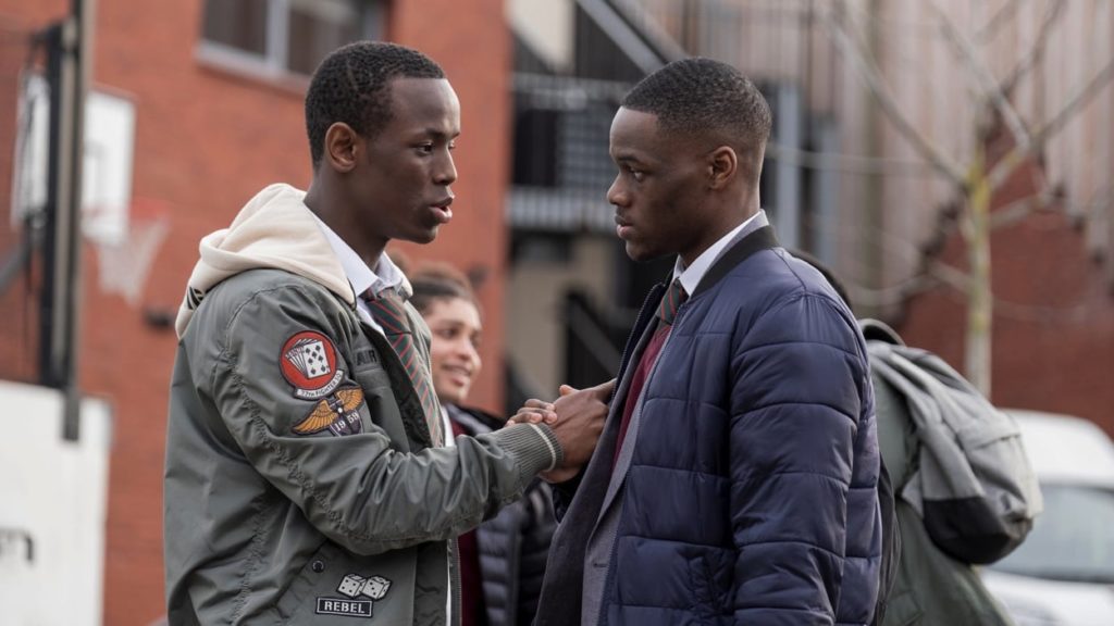 Stephen Odubola and Micheal Ward