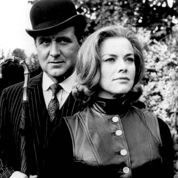 Patrick Macnee and Honor Blackman publicity shot