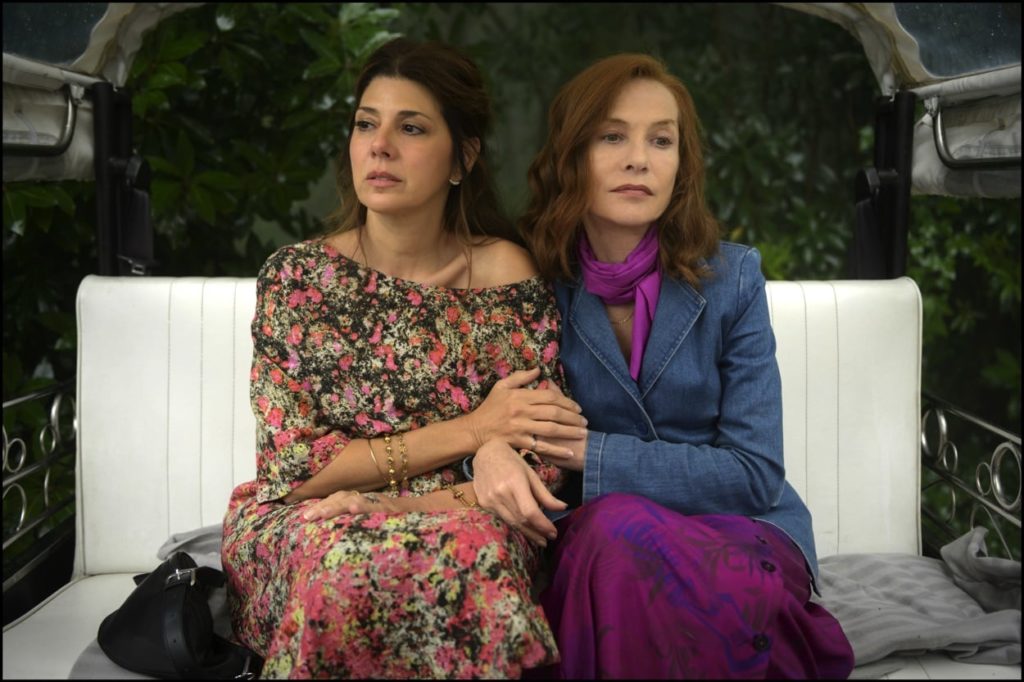 Marisa Tomei and Isabelle Huppert