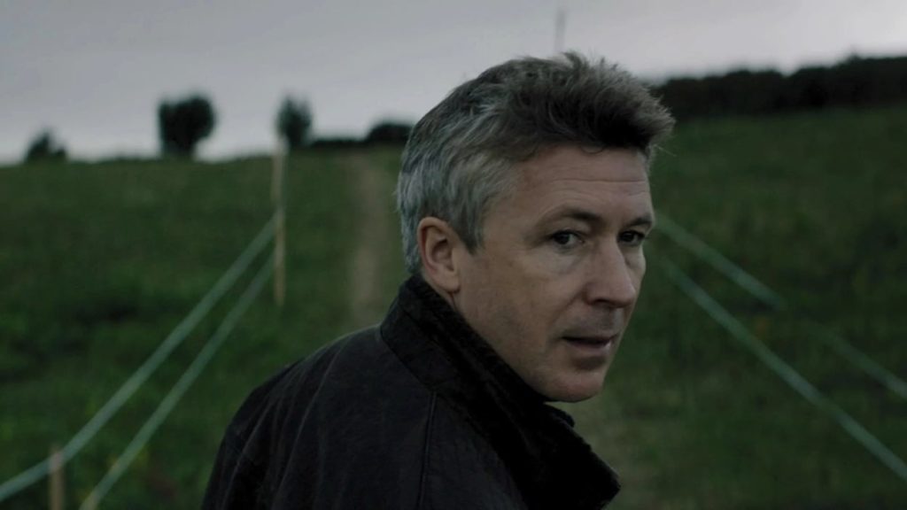 Aidan Gillen as archaeologist Peter