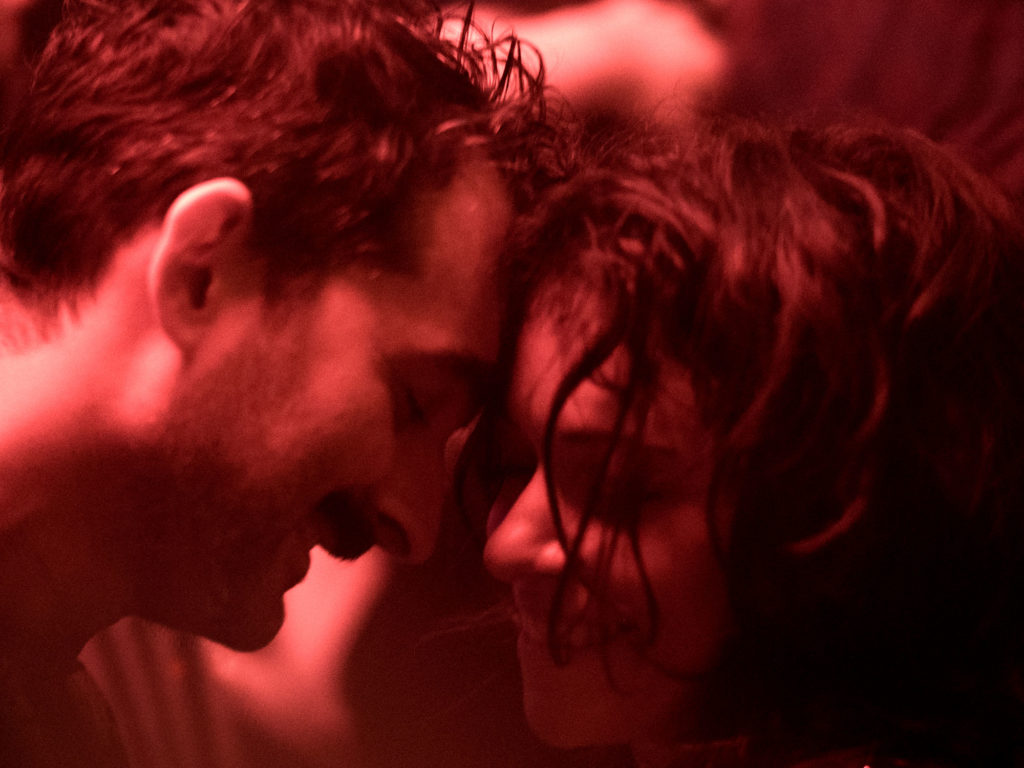 Leon and Jenna dancing close