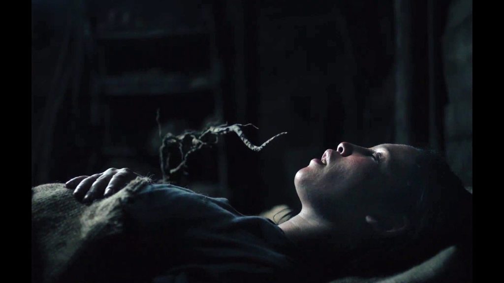 Gabi is menaced by something while she sleeps