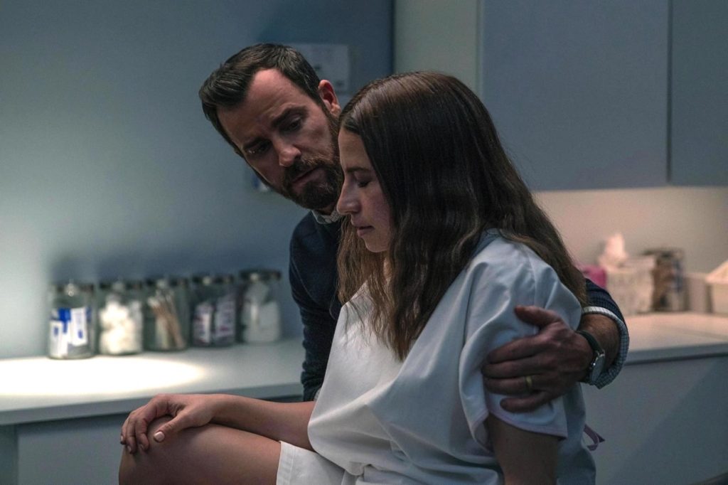 Adrian and a pregnant Lucy