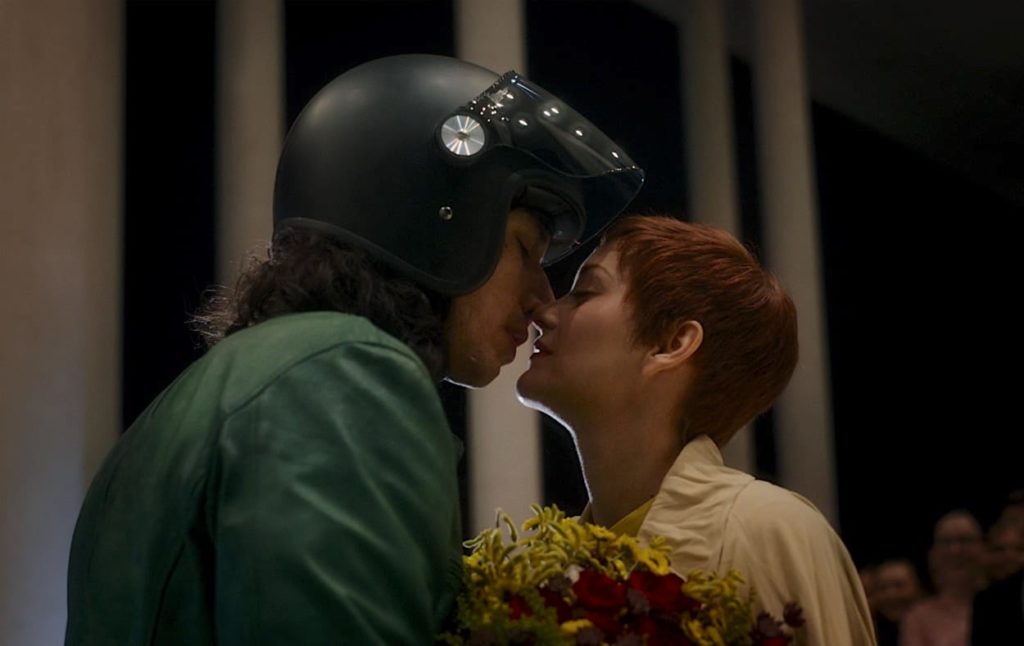 Adam Driver and Marion Cotillard