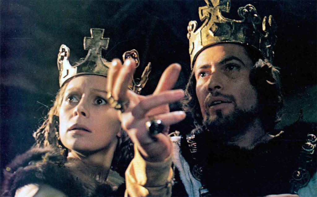 Francesca Annis and Jon Finch
