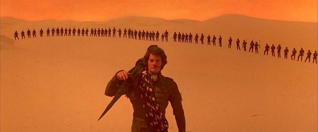 On the planet Arrakis, aka Dune